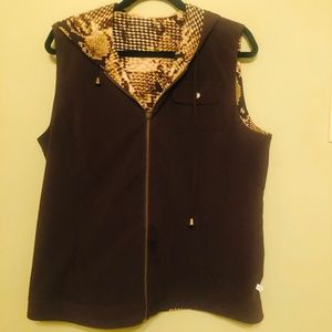 Chico's Size 2 Womens Reversible Zenergy Vest